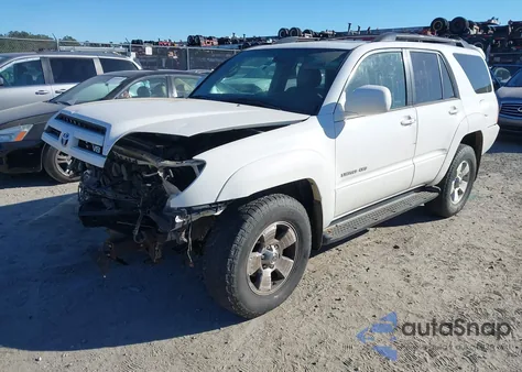2005 Toyota 4Runner Limited V8 из США, поврежденный, VIN JTEBT17R258028588